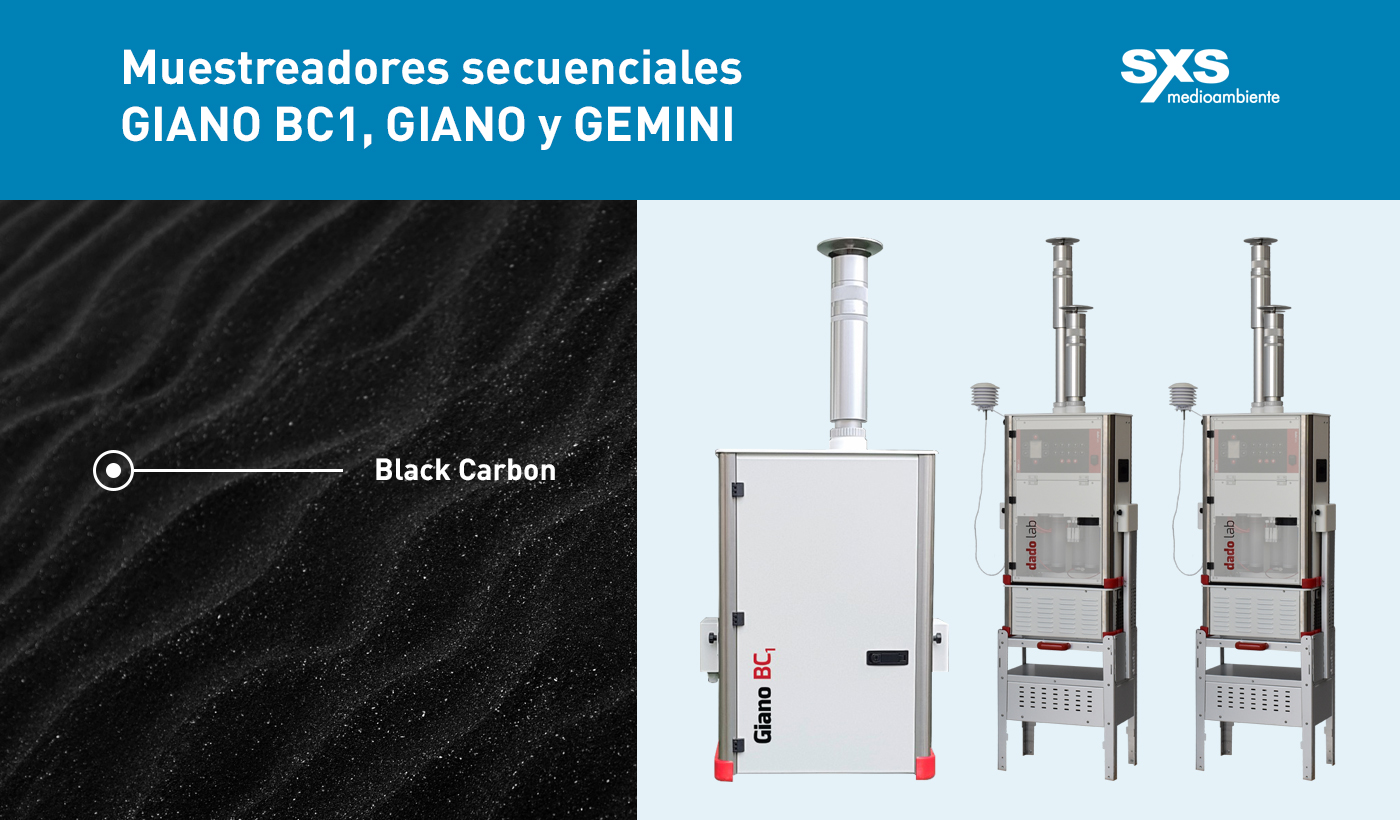 Muestreadores secuenciales GIANO BC1, GIANO y GEMINI.