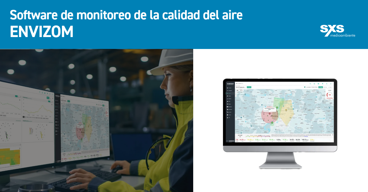 Software de monitoreo de la calidad del aire ENVIZOM
