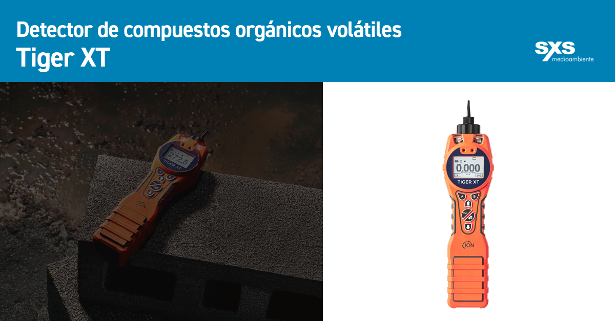 Detector de compuestos orgánicos volátiles Tiger XT