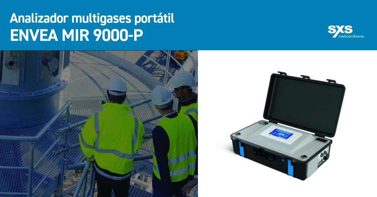 Analizador multigases portátil ENVEA MIR 9000-P