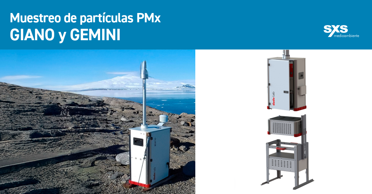 Muestreo de partículas PMx. GIANO y GEMINI
